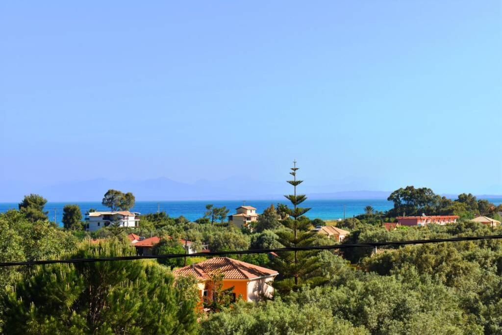 Villa Sunset Lefkas اجيوس ايوانيس المظهر الخارجي الصورة
