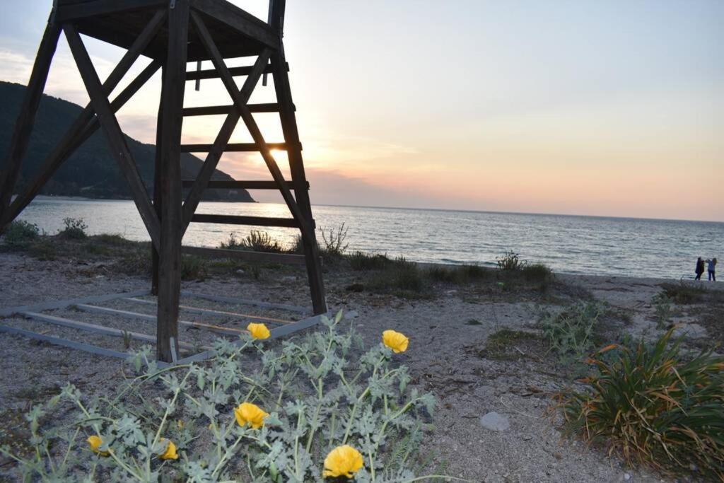 Villa Sunset Lefkas اجيوس ايوانيس المظهر الخارجي الصورة