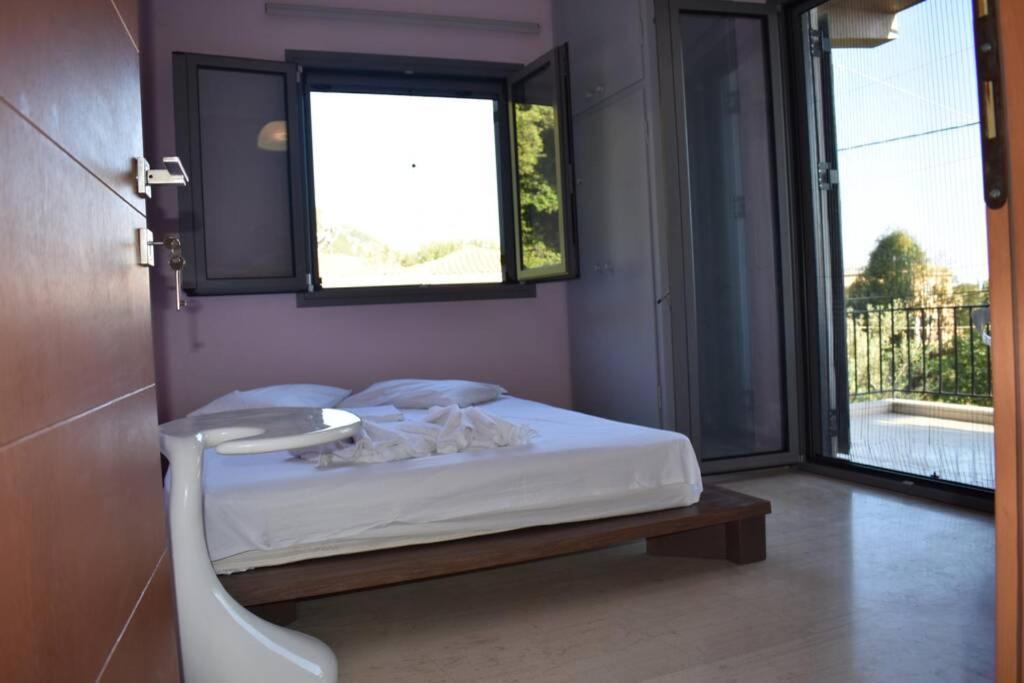Villa Sunset Lefkas اجيوس ايوانيس المظهر الخارجي الصورة